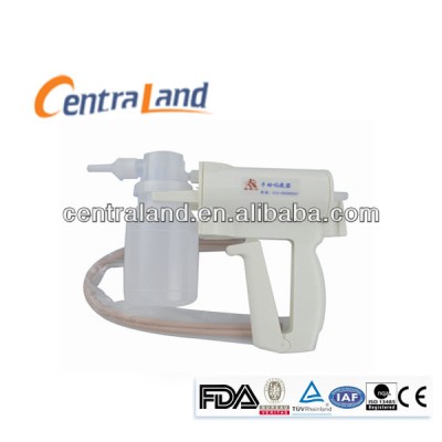 electric cum manual suction unit