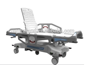 Luxurious electric emergency transportation stretcher trolley