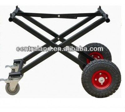 Multi-position funeral trolley & coffin support