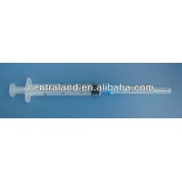 disposable syringe 3ml with needle 3-parts luer lock