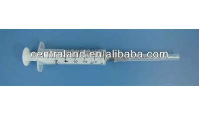 disposable syringe 5ml with needle 2-parts luer slip